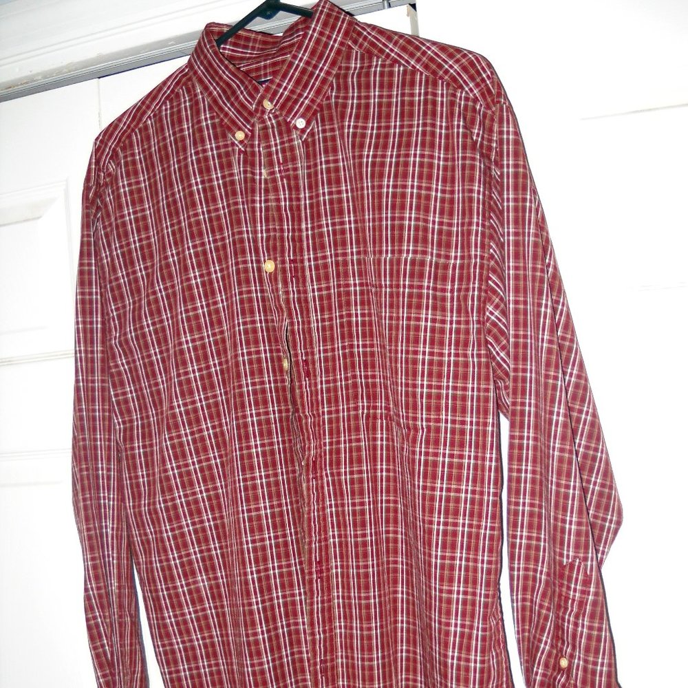 Puritan Wrinkle Resistant Dress Shirt Men's Size M 38/40